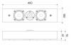 SL C-1 Soundbar διαστάσεις